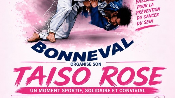 OCTOBRE ROSE : TAISO ROSE À BONNEVAL